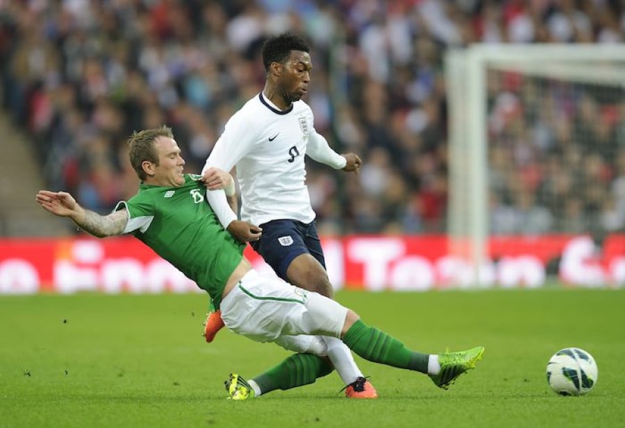 England Player Tackled England Player Tackled